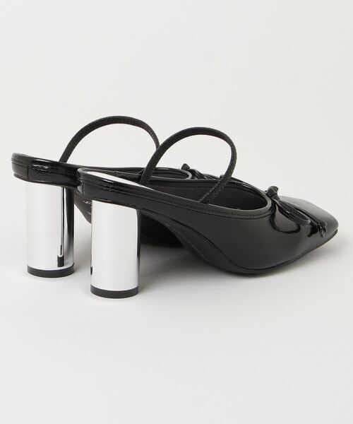 「SY UNITED ARROWS」 ミュール 22.5cm シルバー レディース_画像2