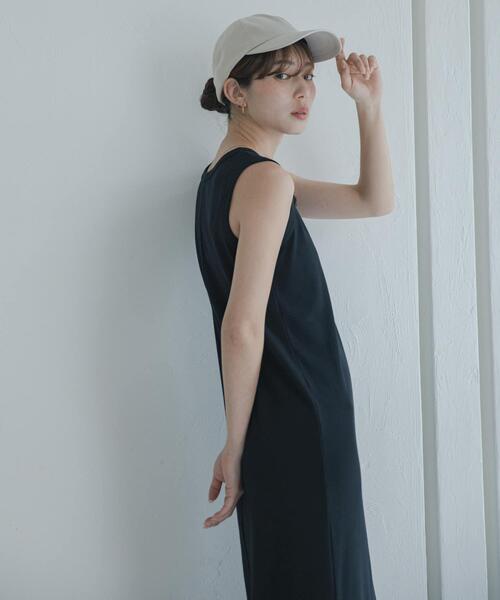 ワンピース 「38サイズ/WEB限定」Iラインカットワンピースの画像