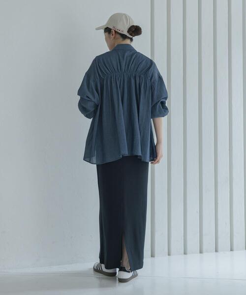 ワンピース 「38サイズ/WEB限定」Iラインカットワンピースの画像