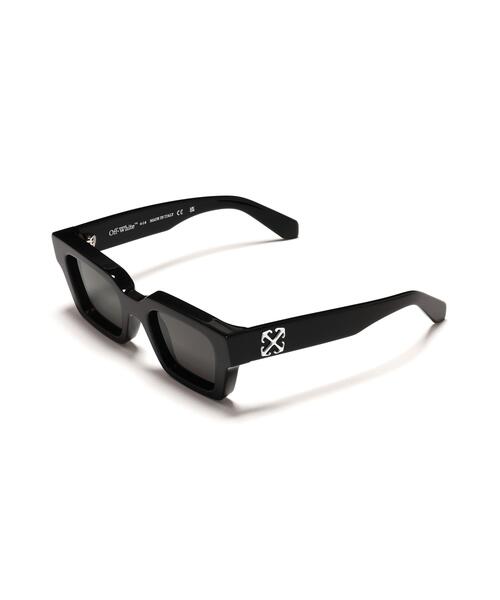 jun　美品　Off-White サングラス ブラック off white オフホワイト メンズ（レディースサングラス