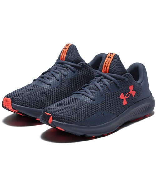 「UNDER ARMOUR」 ローカットスニーカー 28.5cm ブルー メンズ_画像3