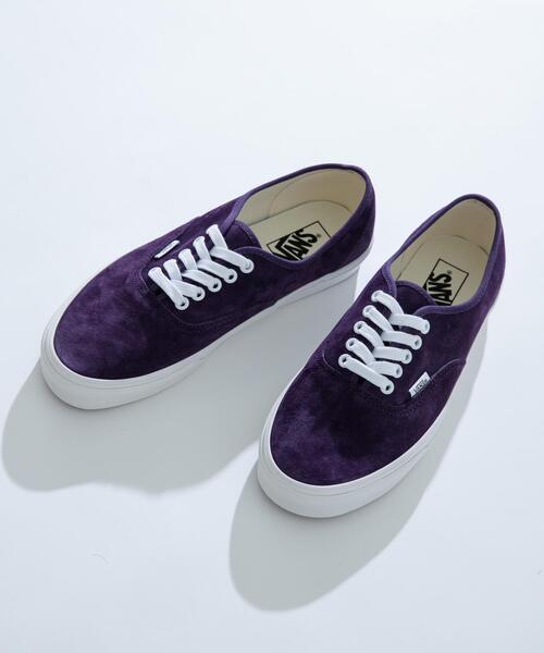 VANS メンズスニーカー（色：パープル系）｜シューズ｜ファッション