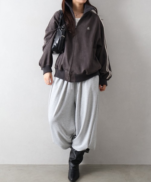 SpRay（スプレイ） コート アウター スエードポンチトラックジャケット