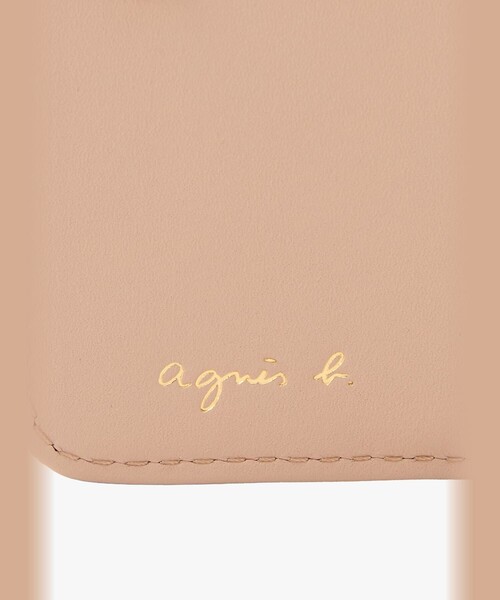 agnes b.（アニエスベー） 二つ折り 二つ折り財布 財布 レザー 二