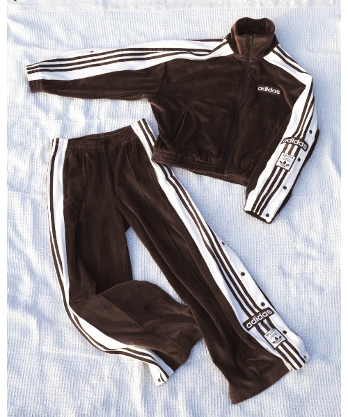 【タグ付】W ADIBREAK VELOUR TT S トラック パンツ adidas（アディダス） ワイドパンツ パンツ ウェア W ADIBREAK VELOUR