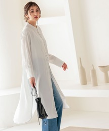 ワンピース チャイナ風サイドスリットステッチワンピース Zozotown Paypayモール店 通販 Paypayモール