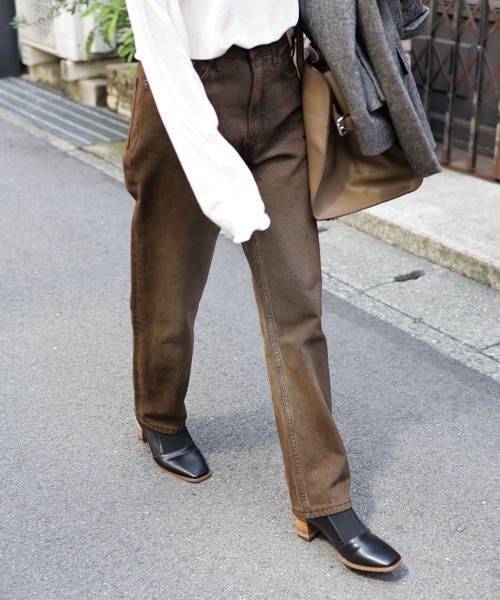 SESTO（セスト） パンプス ウッドヒールのゴムフィットアンクル