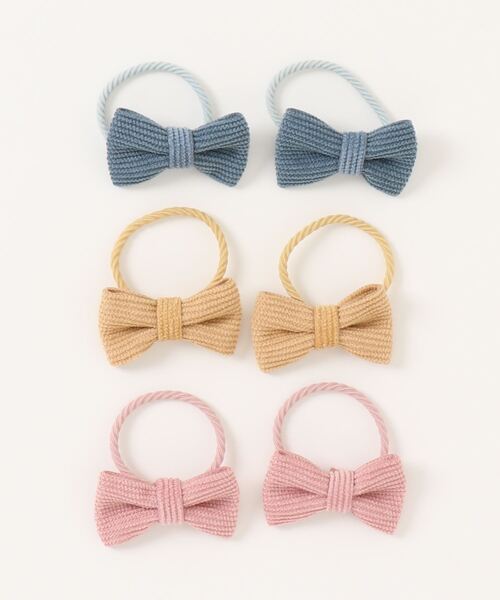 ¨̮コーデュロイリボンのヘアゴム コーデュロイ リボンのヘアゴム | iichi 日々の暮らしを心地よくする