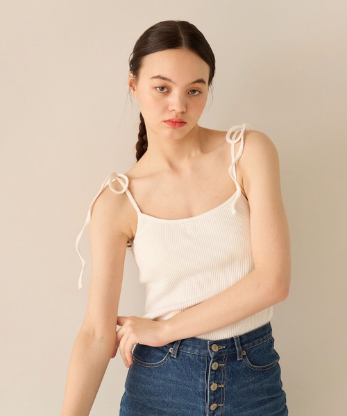 TINA:JOJUNティーナジョジュン Tシャツ キャミソール ピンク