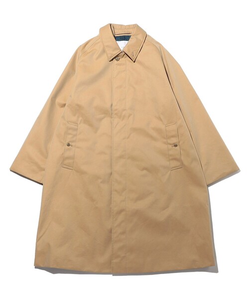 ステンカラーコート nanamica/ナナミカ GORE-TEX Balmacaan Coat/ゴアテックス バルマカーンコート/防水
