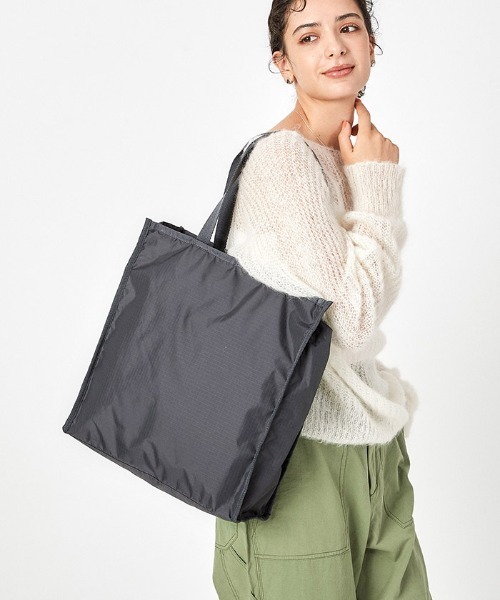 レスポートサック　LG BOOK TOTE/サンダー LeSportsac トートバッグ LG BOOK TOTE サンダー レディース