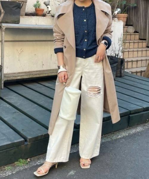 RIVE DROITE（リヴドロワ） カーディガン ツイードカーディガン