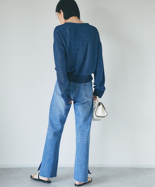 RIVE DROITE（リヴドロワ） カーディガン ツイードカーディガン