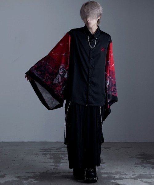 A'GEM/9×.kom NOVESSEL サスペンダー付きワイドパンツ NOVESSEL パンツ A'GEM/9 × .kom「NOVESSEL/ノベセル」2連