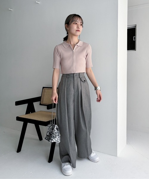 icemameニット美品。 MEISM（ミズム） ニット セーター 「MEISM by Re:EDIT」「2025AW PRE