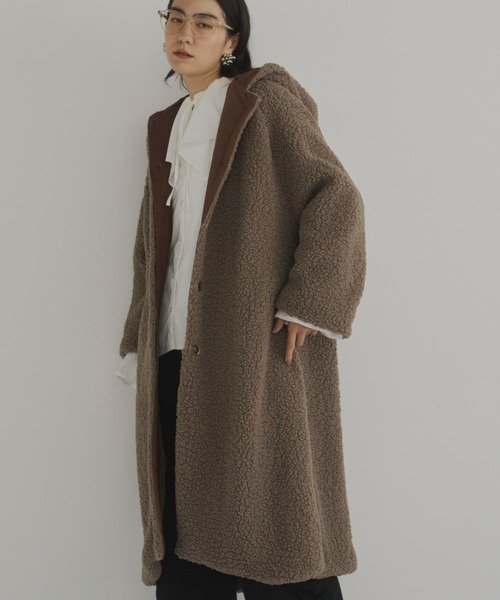 44000円購入品限定激安LIBEIRO ボアロングコート