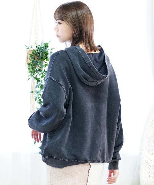 パーカー 「ムラサキスポーツ限定」THRASHER/スラッシャー プルオーバー パーカー ビックシルエット ドロップショルダー THML-24ASHD THRASHER パーカー 「ムラサキスポーツ限定」THRASHER