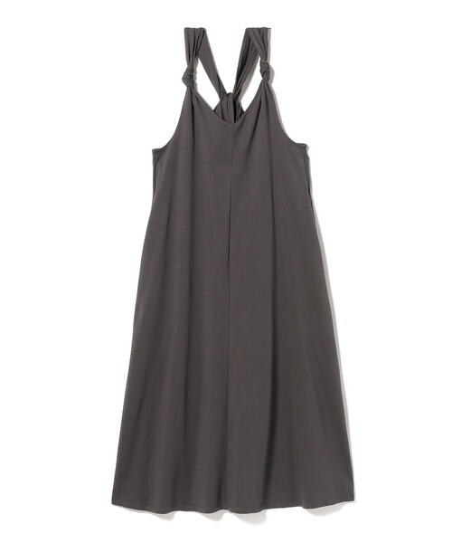 <新品未使用>B:MING by BEAMS ブラック ノースリーブ ワンピース B：MING by BEAMS ワンピース B:MING / ノット マキシ
