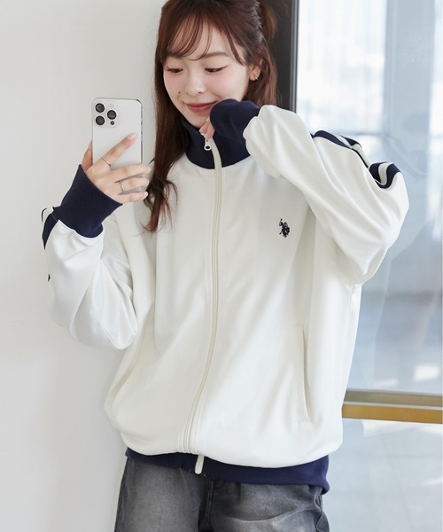 U.S. POLO ASSN.（ユーエスポロアッスン） ジャージ ∴WEGO/「25年春夏