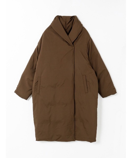 mizuiroind」 ダウンコート FREE ブラウン レディース : 80688962  