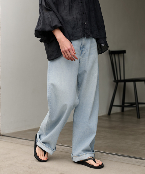 FRAMeWORK ジーンズ デニム デニムパンツ ルーズストレート