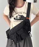 ウエストポーチ ウエストバッグ ドロストポケッ...の詳細画像5