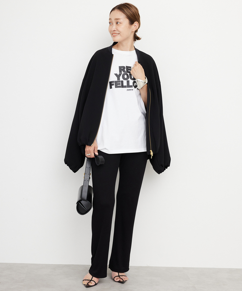 Deuxieme Classe パンツ Rayon リブパンツ レディース