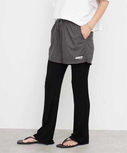 Deuxieme Classe パンツ Rayon リブパンツ レディース