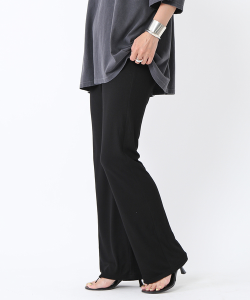 Deuxieme Classe パンツ Rayon リブパンツ レディース