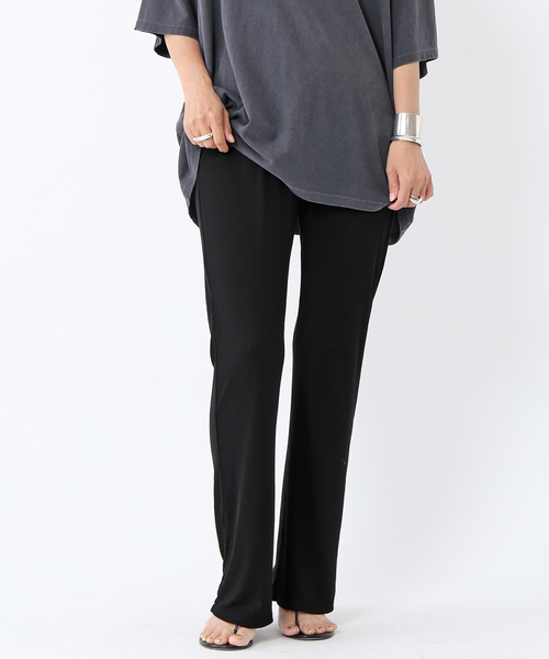入荷nowオンラインストア Deuxieme レディース リブパンツ Rayon パンツ Classe パンツ