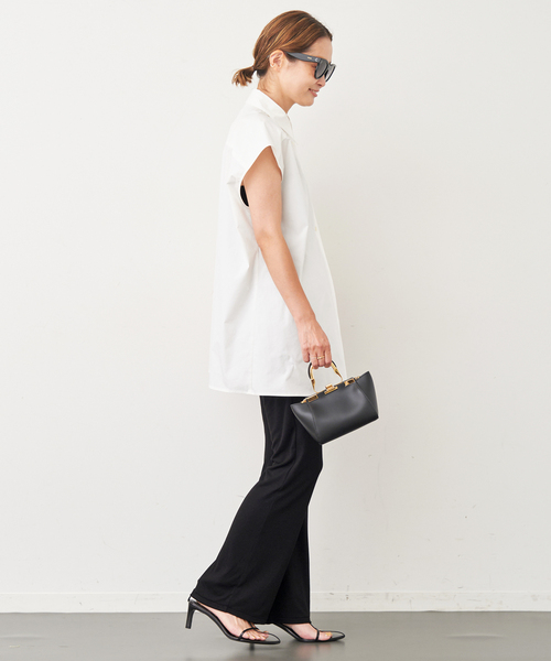 Deuxieme Classe パンツ Rayon リブパンツ レディース