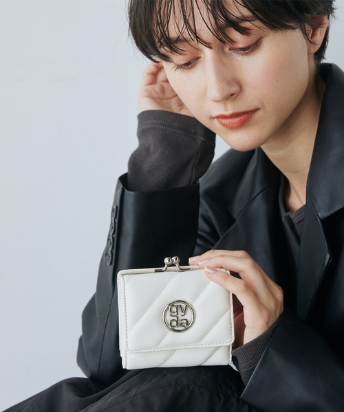 GYDA ジェイダ 長財布 新品未使用✨ ジェイダ GYDA 折財布 キルティングメタル GY-W242【FITHOUSE