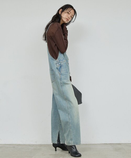GALLARDAGALANTE 【サイズ展開あり】デニムサロペット gallardagalante デニムサロペ