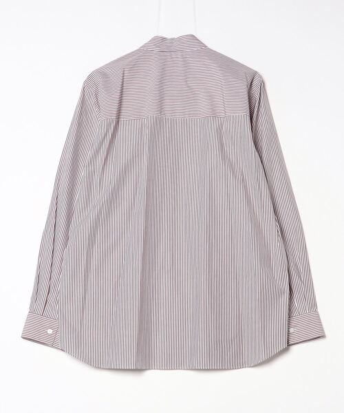 ATON シャツ 「ATON」 GIZA STRIPE STANDARD SHIRT メンズ