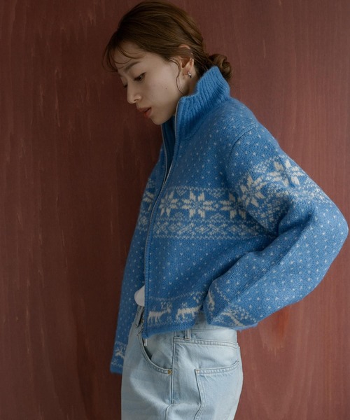 ニット・セーター No.1138 VV washable KNIT (8color) 透かし編みニット（ニット/セーター）｜OWNth（オンス）の