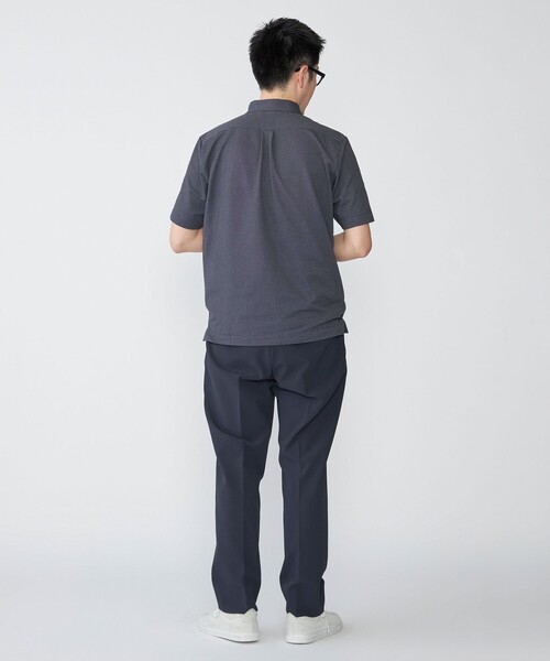 ★未使用★ SHIPS セミワイド カノコ ポロシャツ シップス XL ブラック SHIPS ポロシャツ SHIPS: ボタンダウン カノコ メンズ