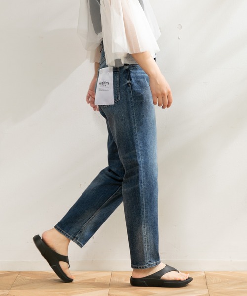 ヘルシーデニム Cacao ペグトップパンツ インディゴ 22サイズ 楽天市場】Healthy DENIM ヘルシーデニム CACAO ペグトップ