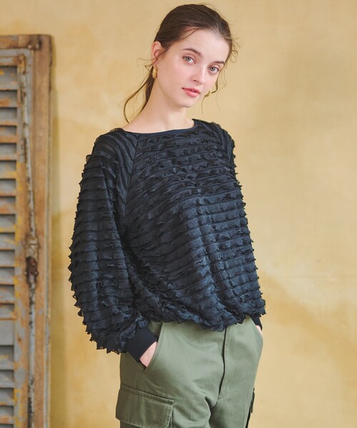美品 定価2.5万*人気 ドレステリア ふんわりロングニットプルオーバー DRESSTERIOR（ドレステリア） トレーナー スウェット 「再入荷