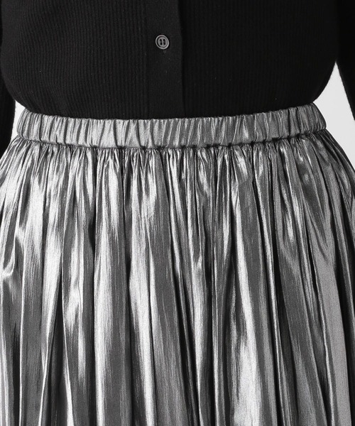 GLOBAL WORK（グローバルワーク） スカート 箔プリントギャザー