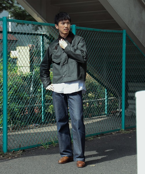 Barbour ブルゾン アウター / SPEY オイルド ショートブルゾン
