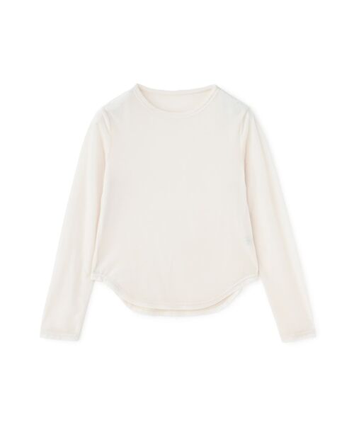 STRATA tシャツ シアートリコットベロアロンT「低身長・小柄女性