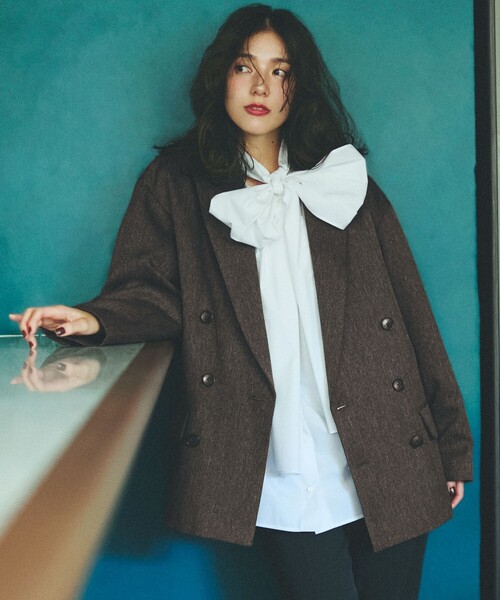 24AW 中綿入りツイードジャコット 24AW 中綿入りツイードジャコット