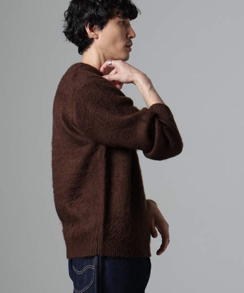 NANO universe（ナノ・ユニバース） セーター ニット モヘヤライクプル