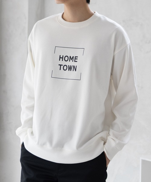 トレーナー スウェット 「REALSTANDARD」 裏起毛スウェットクルー