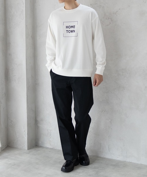 トレーナー スウェット 「REALSTANDARD」 裏起毛スウェットクルー