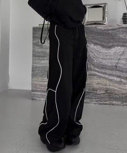 サイドラインテクノパンツ NOWLE（ノウル） パンツ 「NOWLE」スポーツミックス サイドライン