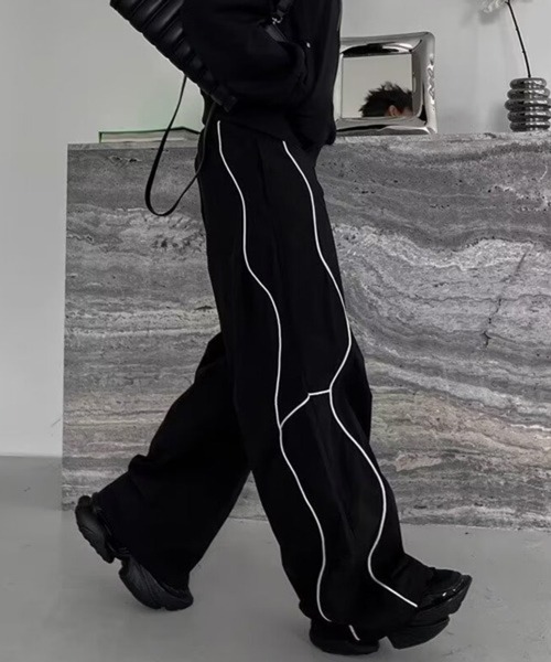 NOWLE（ノウル） パンツ 「NOWLE」スポーツミックス サイドライン