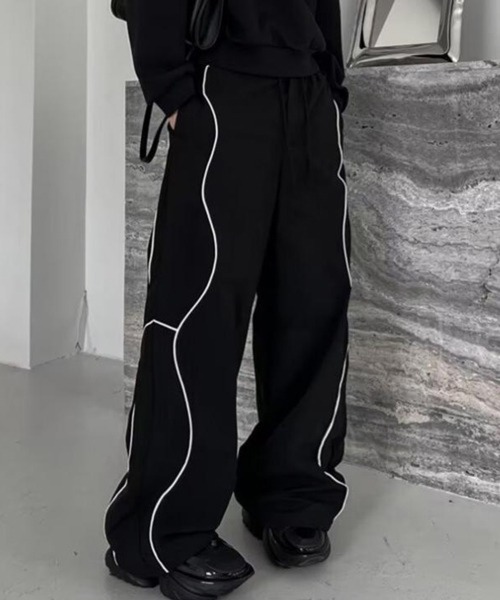 サイドラインテクノパンツ サイドラインテクノパンツ