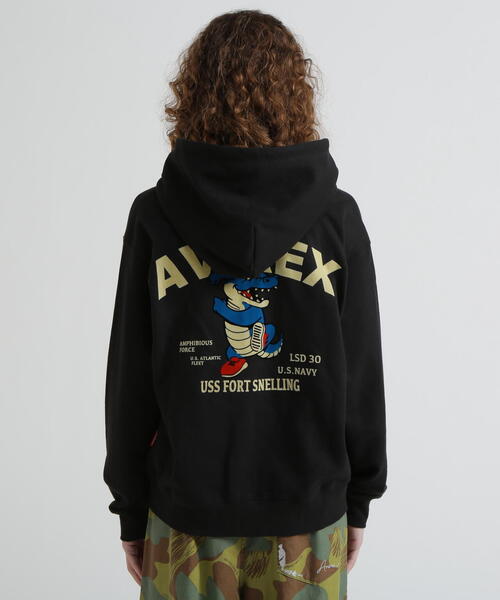 限定　AVIREX × MILKFED コラボ　プルオーバー　パーカー　BE AVIREX × MILKFED. Women'sコラボアイテム第3弾が発売決定