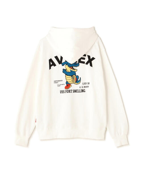 AVIREX（アヴィレックス） パーカー 「WEB＆DEPOT限定」USS FORT